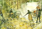 Carl Larsson troskningen Spain oil painting artist
